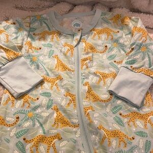 Infant Cheetah Print Sleeper